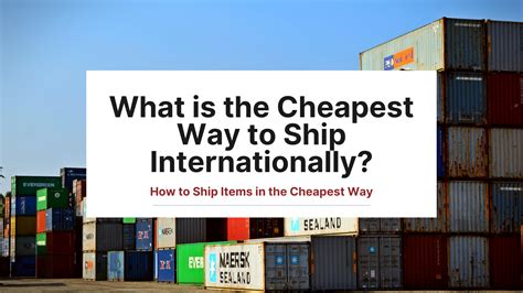 Cheap shipping abroad. Things To Know About Cheap shipping abroad. 